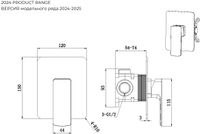 Смеситель для душа Allen Brau Infinity Черный матовый арт-5.21015-31 — фото 6, Смеситель для душа