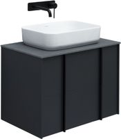 Тумба под раковину Allen Brau Reality 70 1.32004.AM подвесная Антрацит матовый — фото 32, Тумбы под раковину