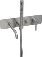 Товар: Смеситель для ванны Allen Brau Priority 5.31A06-BN Никель брашированный - фото 9 Смеситель для ванны Allen Brau Priority 5.31A06-BN Никель брашированный — фото 9, Смеситель для ванны