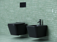 Унитаз Ceramicanova Metric CN3007MB подвесной Черный матовый с сиденьем Микролифт — фото 19, Подвесные унитазы