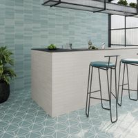 Керамическая плитка DNA Tiles Candy Crayon White настенная 4,3х24,3 см арт-128396 — фото 14, Керамическая плитка