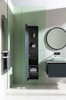 Товар: Шкаф пенал Allen Brau Infinity 35 L 1.21010.AM подвесной Антрацит матовый - фото 16 Шкаф пенал Allen Brau Infinity 35 L 1.21010.AM подвесной Антрацит матовый — фото 16, Пеналы для ванной комнаты