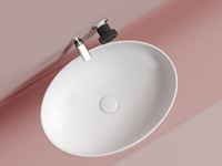 Раковина-чаша Ceramicanova Element 50 CN6056MW Белая матовая — фото 6, Раковины накладные