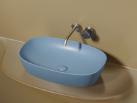 Раковина-чаша Ceramicanova Element 60 CN6049ML Голубая матовая — фото 18, Раковины накладные