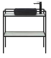 Товар: Консоль под раковину Allen Brau Liberty 90 1.33004.BB Черный браш - фото 3 Консоль под раковину Allen Brau Liberty 90 1.33004.BB Черный браш — фото 3, Консоли для раковины