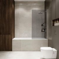 Товар: Шторка на ванну распашная Terminus Ното 150х70 тонированная, хром 2CW150х70CT - фото 6 Шторка на ванну распашная Terminus Ното 150х70 тонированная, хром 2CW150х70CT — фото 6, Шторы для ванной