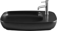 Раковина Allen Brau Liberty 2 70 4.32012.31 Черная матовая — фото 9, Раковины накладные