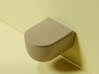 Товар: Унитаз Ceramicanova Modena Rimless подвесной Капучино матовый с сиденьем Микролифт арт-CN6063MC - фото 4 Унитаз Ceramicanova Modena Rimless подвесной Капучино матовый с сиденьем Микролифт арт-CN6063MC — фото 4, Подвесные унитазы