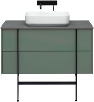 Тумба под раковину Allen Brau Reality 100 1.32007.CGM подвесная Олива матовая — фото 30, Тумбы под раковину