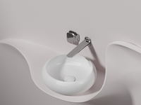 Раковина-чаша Ceramicanova Element 36 Белая матовая арт-CN6050MW — фото 8, Раковины накладные