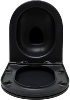 Унитаз Allen Brau Reality 4.32006.31 подвесной Черный матовый без сиденья — фото 12, Подвесные унитазы