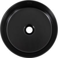 Раковина-чаша Allen Brau Fantasy Line 36 4.11032.31 Черная матовая — фото 4, Раковины накладные