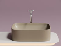 Раковина-чаша Ceramicanova Element 51 CN6052MC Капучино матовая — фото 12, Раковины накладные