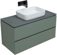 Товар: Тумба под раковину Allen Brau Infinity 100 1.21003.CGM подвесная Олива матовая - фото 13 Тумба под раковину Allen Brau Infinity 100 1.21003.CGM подвесная Олива матовая — фото 13, Тумбы под раковину