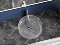 Раковина-чаша Ceramicanova Cristal 36 CN6062 Прозрачная — фото 26, Раковины накладные