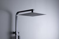 Душевая система Allen Brau Infinity 5.21029-31 Черная матовая — фото 11, Душевые стойки