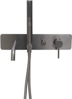 Товар: Смеситель для ванны Allen Brau Priority 5.31A05-MG Графит брашированный - фото 10 Смеситель для ванны Allen Brau Priority 5.31A05-MG Графит брашированный — фото 10, Смеситель для ванны