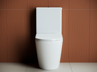 Напольный пристенный унитаз Highlight Rimless — фото 14, Напольные унитазы