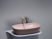 Раковина-чаша Ceramicanova Element 60 CN6049MP Розовая матовая — фото 8, Раковины накладные