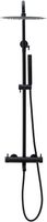 Душевая система Allen Brau Priority 5.31A10-31 Черная матовая — фото 9, Душевые стойки