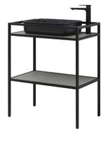 Товар: Консоль под раковину Allen Brau Liberty 75 1.33002.BB Черный браш - фото 2 Консоль под раковину Allen Brau Liberty 75 1.33002.BB Черный браш — фото 2, Консоли для раковины