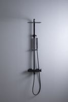 Душевая система Allen Brau Infinity 5.21029-31 Черная матовая — фото 17, Душевые стойки