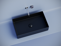 Раковина-чаша Ceramicanova Element 60 CN6070MB Черная матовая — фото 6, Раковины накладные