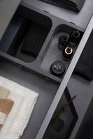 Тумба под раковину Allen Brau Infinity 85 1.21002.AM подвесная Антрацит матовый — фото 36, Тумбы под раковину