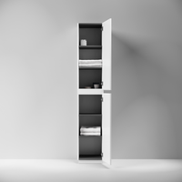 Товар: Шкаф-пенал напольный SANCOS Folk Floor, 350х350х1880 мм, цвет Bianco, арт. PFL35FW - фото 4 Шкаф-пенал напольный SANCOS Folk Floor, 350х350х1880 мм, цвет Bianco, арт. PFL35FW — фото 4, Пеналы для ванной комнаты