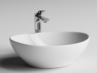 Раковина-чаша Ceramicanova Element 41 CN6016 Белая — фото 5, Раковины накладные