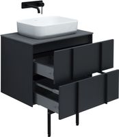 Тумба под раковину Allen Brau Reality 70 1.32004.AM подвесная Антрацит матовый — фото 52, Тумбы под раковину