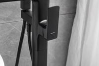 Смеситель для ванны Allen Brau Infinity 5.21009-31 Черный матовый — фото 18, Смесители напольные