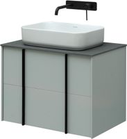 Тумба под раковину Allen Brau Reality 70 1.32004.PWM подвесная Папирус матовый — фото 19, Тумбы под раковину