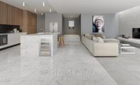 Керамогранит Kerranova Marble Trend Carrara K-1000/LR 60х120 см арт-K-1000/LR/600x1200x10 — фото 11, Керамогранит