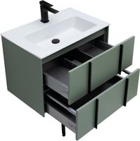 Тумба под раковину Allen Brau Reality 70 1.32004.CGM подвесная Олива матовая — фото 16, Тумбы под раковину