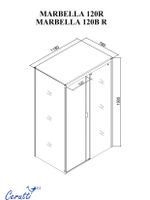 Товар: Душевой уголок Ceruttispa Marbella 120B 120x80 R 7910 профиль Черный стекло прозрачное - фото 10 Душевой уголок Ceruttispa Marbella 120B 120x80 R 7910 профиль Черный стекло прозрачное — фото 10, Прямоугольные душевые уголки