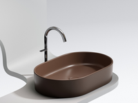 Раковина-чаша Ceramicanova Element 61 CN6048MDB Темно-коричневая матовая — фото 16, Раковины накладные