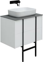 Тумба под раковину Allen Brau Reality 70 1.32004.WM подвесная Белая матовая — фото 27, Тумбы под раковину