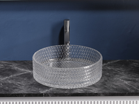 Раковина-чаша Ceramicanova Cristal 36 CN6062 Прозрачная — фото 23, Раковины накладные