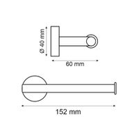 Товар: Держатель для туалетной бумаги Webert Rimini , золото арт-RI500801010 - фото 2 Держатель для туалетной бумаги Webert Rimini , золото арт-RI500801010 — фото 2, Держатели туалетной бумаги