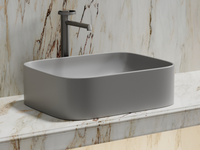 Раковина-чаша Ceramicanova Element 51 CN6052MSG Серая матовая — фото 14, Раковины накладные