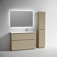 Тумба напольная SANCOS Folk Floor правая 1190х445х850, c двумя ящиками оснащенными доводчиками, Капучино, арт. арт-FL120FRCP — фото 3, Тумбы под раковину