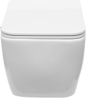 Унитаз биде Allen Brau Liberty 2 4.33009.20 подвесной Белый без сиденья — фото 3, Подвесные унитазы