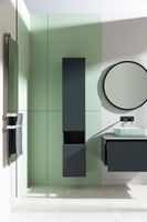 Товар: Шкаф пенал Allen Brau Infinity 35 L 1.21010.AM подвесной Антрацит матовый - фото 32 Шкаф пенал Allen Brau Infinity 35 L 1.21010.AM подвесной Антрацит матовый — фото 32, Пеналы для ванной комнаты