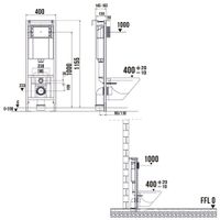 Система инсталляции для подвесного унитаза 4 в 1 Terminus, с клавишей арт-32i40х112R — фото 2, Инсталляции для унитазов