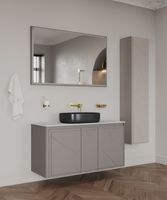 Столешница Allen Brau Paris 100 1.36015.AL акриловый камень альба — фото 3, Столешницы под раковину