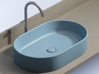 Раковина-чаша Ceramicanova Element 61 CN6048ML Голубая матовая — фото 4, Раковины накладные