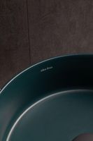 Раковина-чаша Allen Brau Fantasy Line 36 4.11032.PT Петроль — фото 12, Раковины накладные