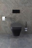 Товар: Унитаз Allen Brau Infinity 4.21011.AN подвесной Антрацит без сиденья - фото 37 Унитаз Allen Brau Infinity 4.21011.AN подвесной Антрацит без сиденья — фото 37, Подвесные унитазы