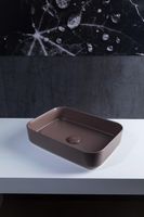 Товар: Раковина-чаша Allen Brau Fantasy 50 4.11021.TP Коричневая - фото 10 Раковина-чаша Allen Brau Fantasy 50 4.11021.TP Коричневая — фото 10, Раковины накладные